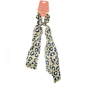 Cheetah Print Hair Scrunchie